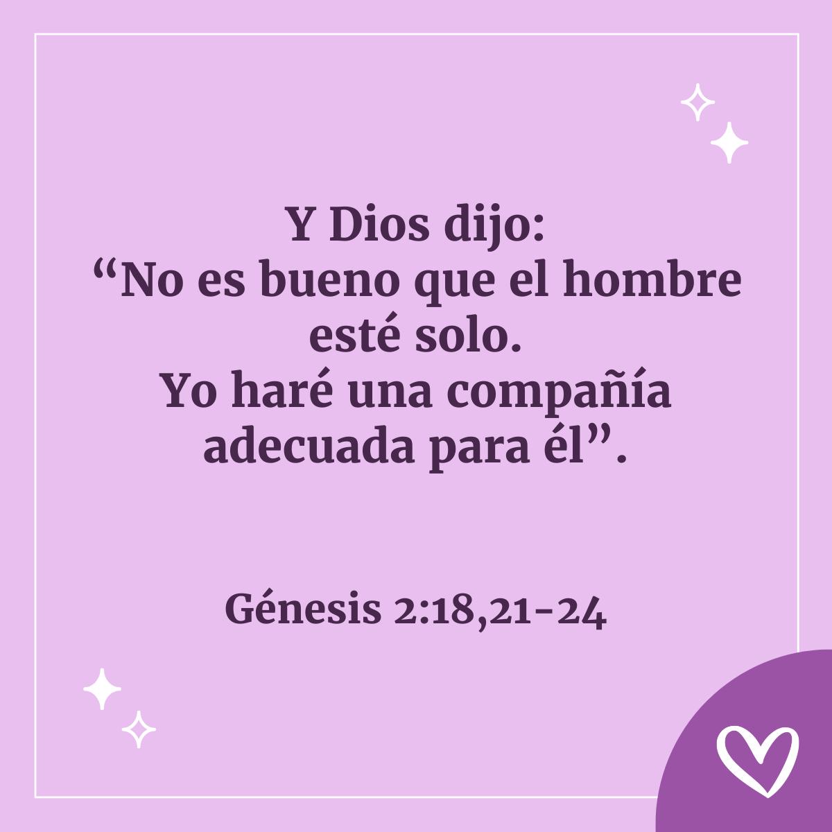Génesis 2:18,21-24
