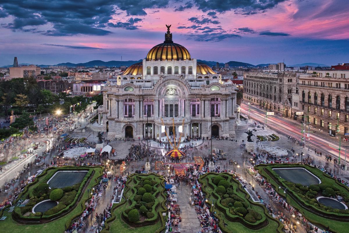 Palacio de Bellas Artes en Ciudad de México