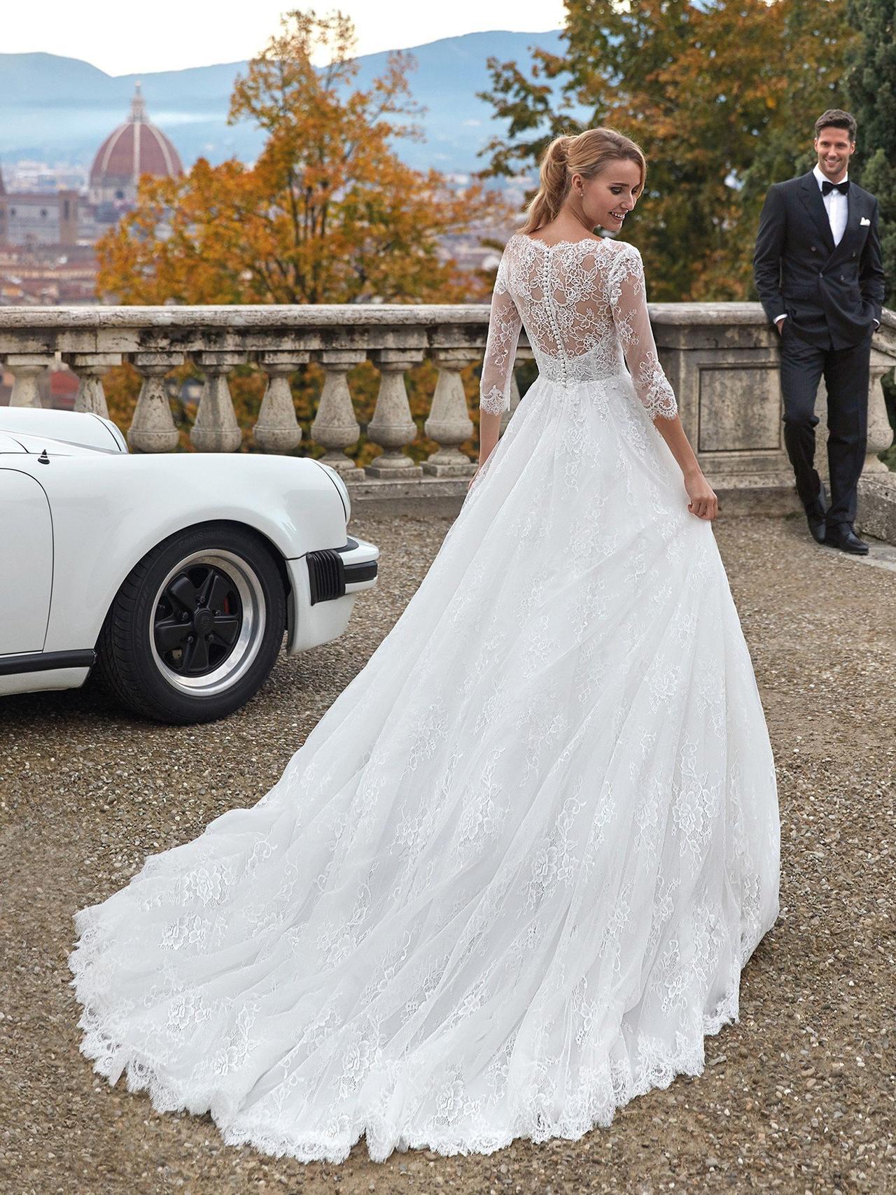 70 vestidos de novia con espaldas espectaculares: sensual delicadeza -  