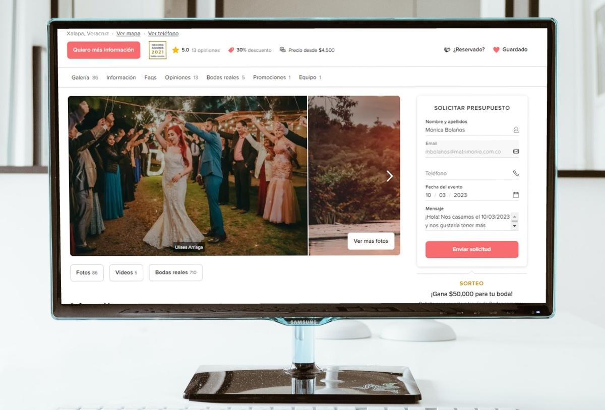 proveedores para una boda