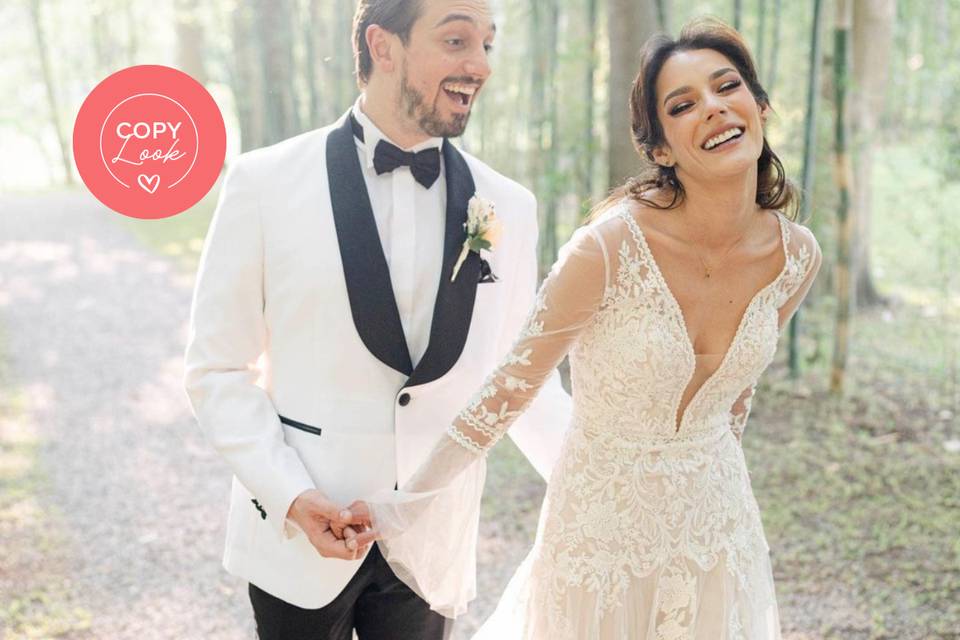 El look 'boho glam' de Oka Giner que no puede faltar en tu boda