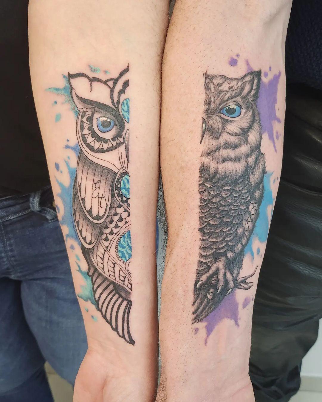 tatuajes en pareja que se complementan