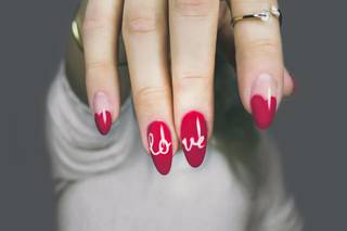 manicura roja