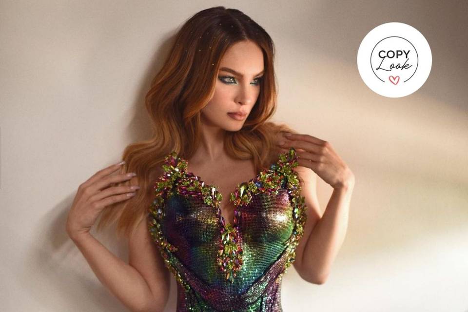 looks de vestidos de Belinda en Instagram