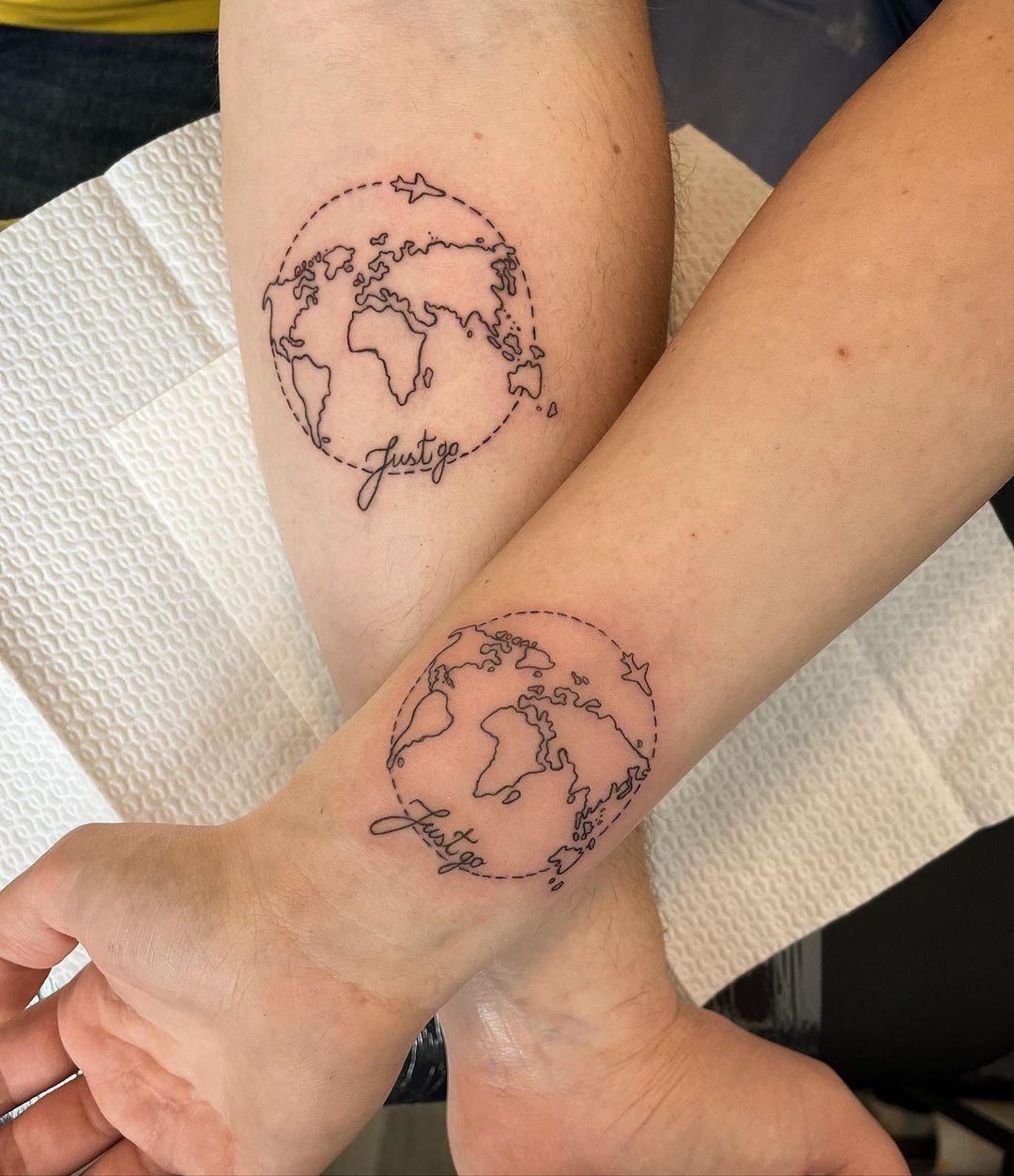 tatuaje de viajes
