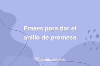 frases para dar el anillo de promesa