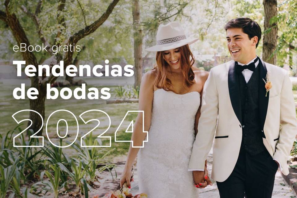 Tendencias para bodas en 2024: descubran las novedades más originales. ¡Incluye un e-book!