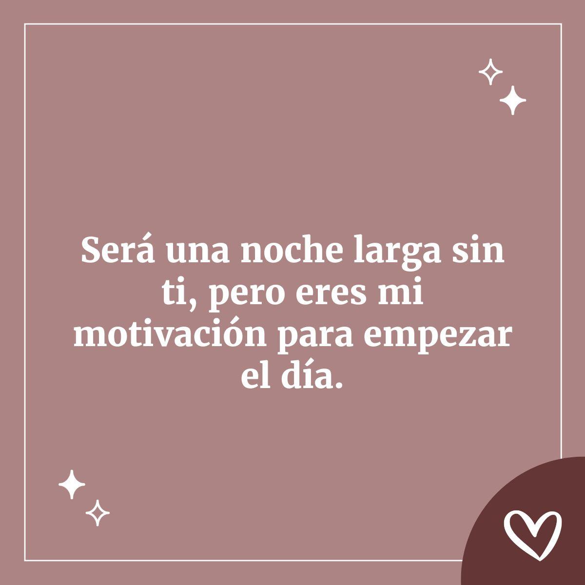 Frases de buenas noches románticas
