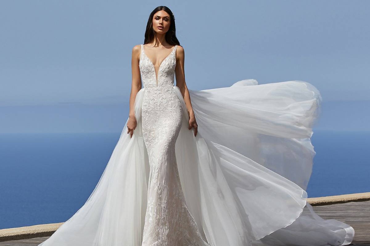 12 tendencias en vestidos de novia 2021, ¡así será la moda nupcial! -  bodas.com.mx