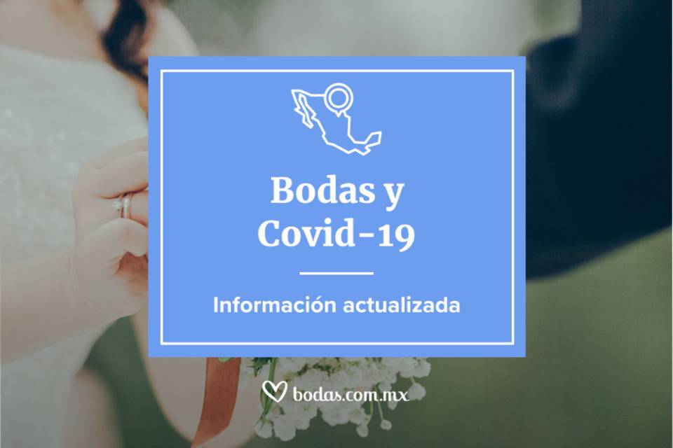Información actualizada de bodas y COVID-19: ¿conocen la situación en su estado?