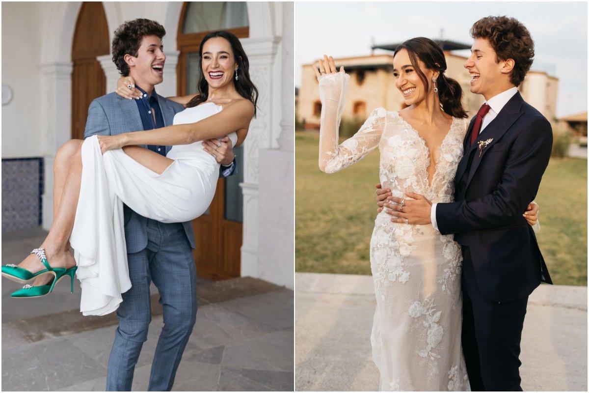 Los looks de los famosos que asistieron a la boda de la hermana de Juanpa  Zurita 