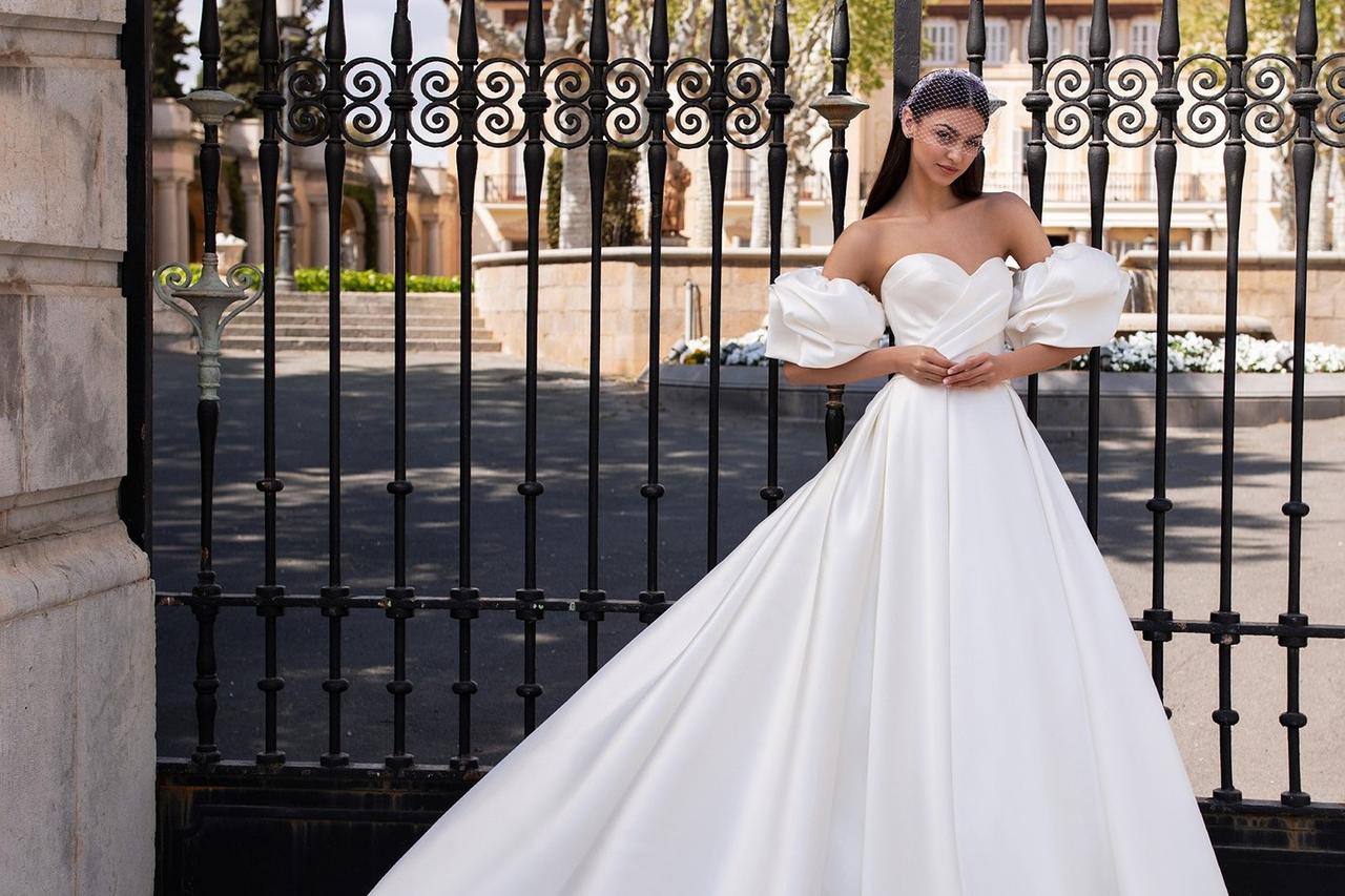 50 vestidos de novia vintage: un look retro muy romántico 