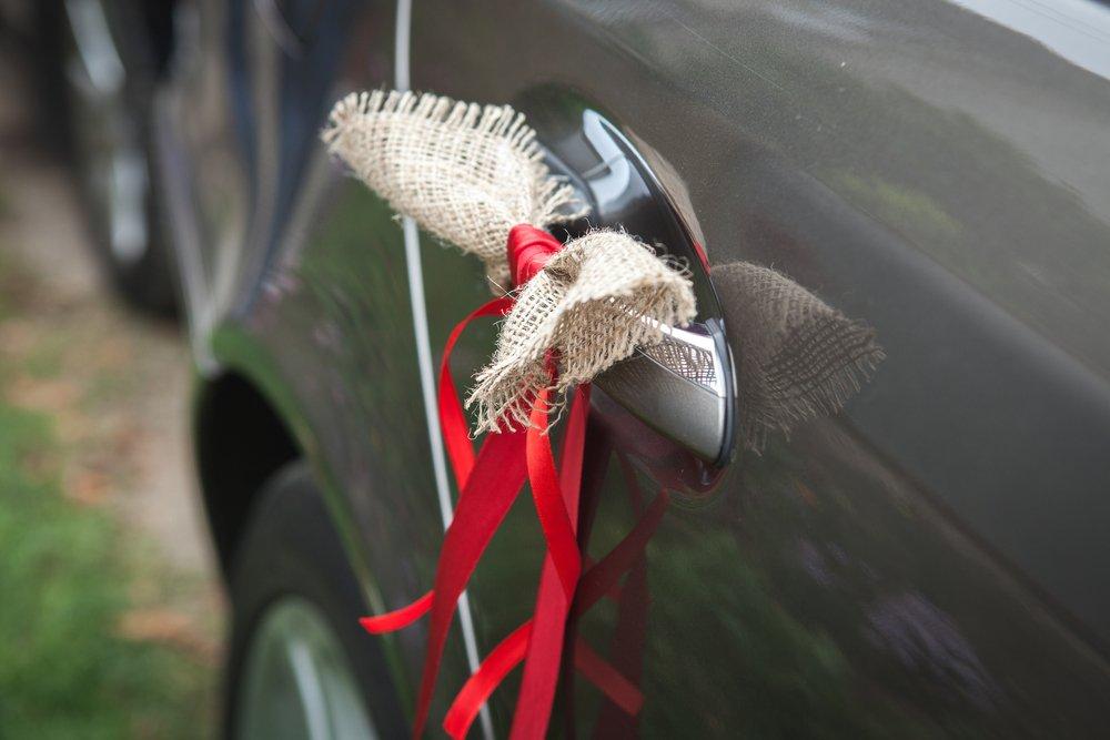 Arreglos de carro de boda con DIY