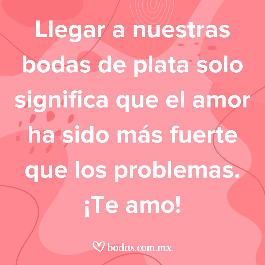 Frases para reflexionar sobre el aniversario de plata