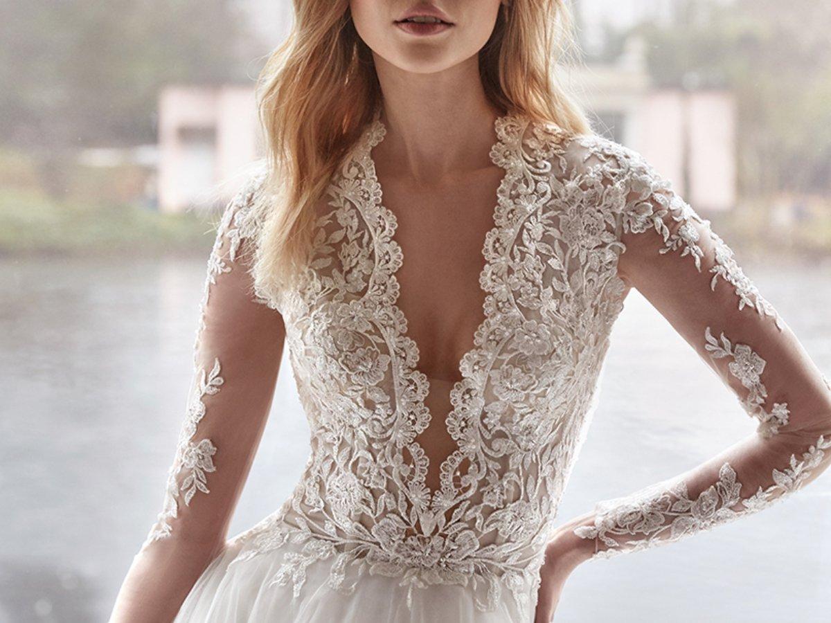 Reconoce los 9 tipos de encaje más habituales en vestidos de novia -  