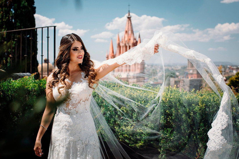 Guía para elegir el velo según tu vestido de novia - bodas.com.mx