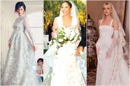 11 famosas que lucieron vestidos de novia de Valentino en sus bodas, ¡descúbrelas!