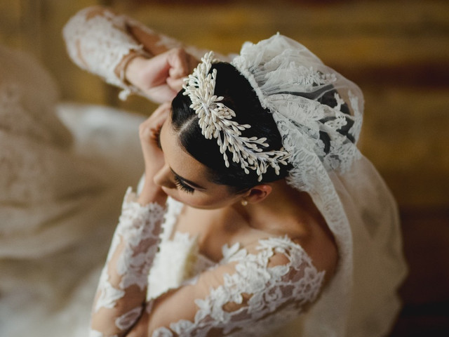25 Tocados De Azahares Para Peinados De Novia Muy Romanticos Bodas Com Mx
