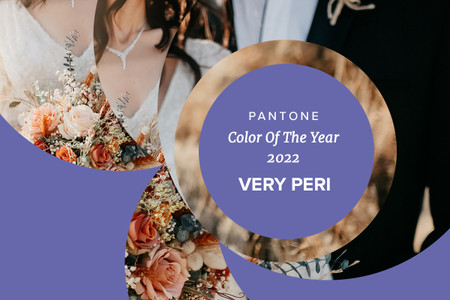 Bodas en 'Very Peri': 30 ideas con el color Pantone 2022