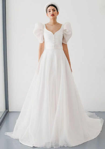 50 Vestidos De Novia Vintage Un Look Retro Muy Romantico Bodas Com Mx