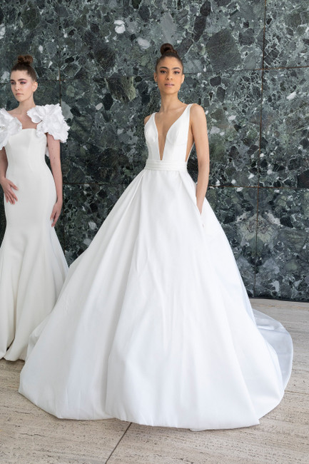Más de 100 vestidos de novia sencillos 2024, diseños sencillos y súper bonitos
