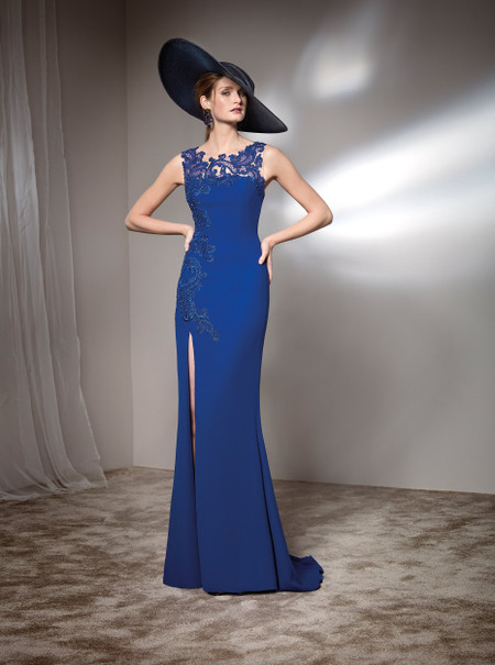 45 Vestidos De Noche Azul Rey Para Brillar Como Invitada Bodas Com Mx