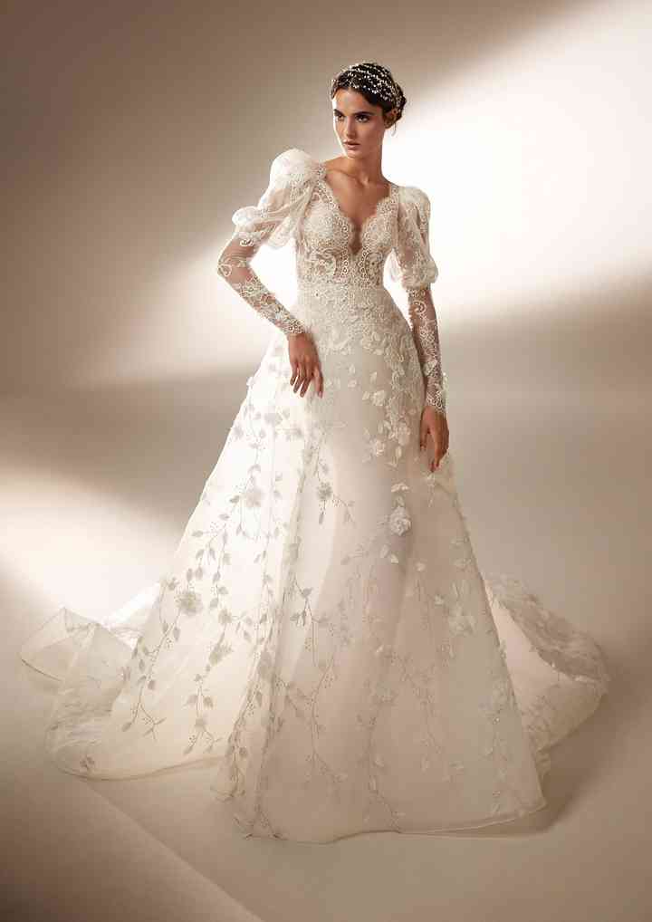 90 Increibles Vestidos De Novia Con Manga Bodas Com Mx