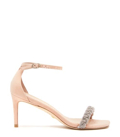 NUDISTCURVE 75 HIGHSHINE SANDAL, Stuart Weitzman