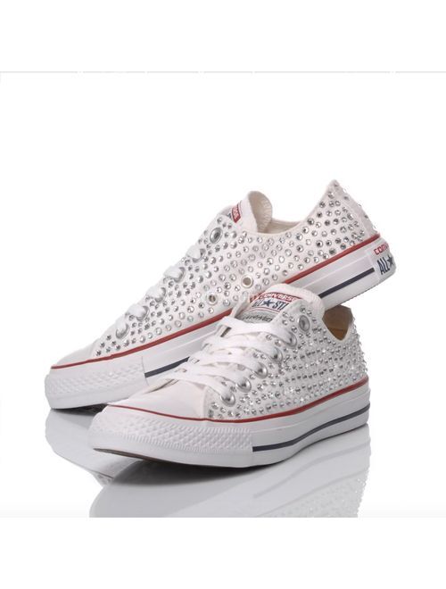 CONVERSE SWAROVSKI OX WHITE, Mimanera