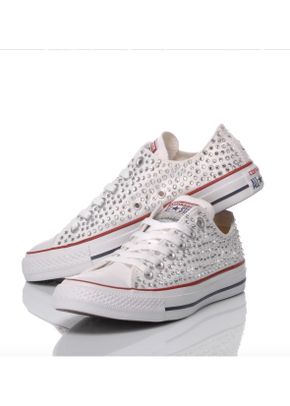 CONVERSE SWAROVSKI OX WHITE, Mimanera