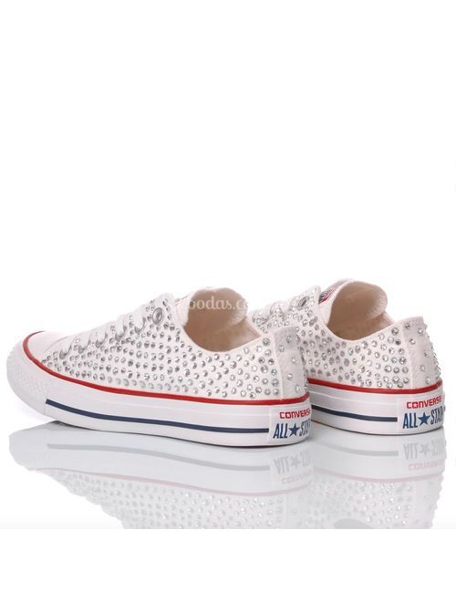 CONVERSE SWAROVSKI OX WHITE, Mimanera