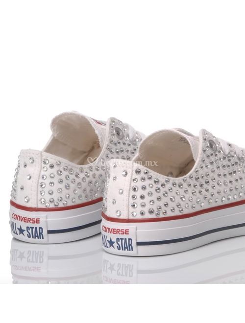 CONVERSE SWAROVSKI OX WHITE, Mimanera