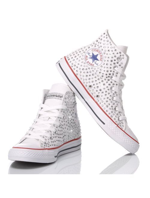 CONVERSE SWAROVSKI WHITE, Mimanera