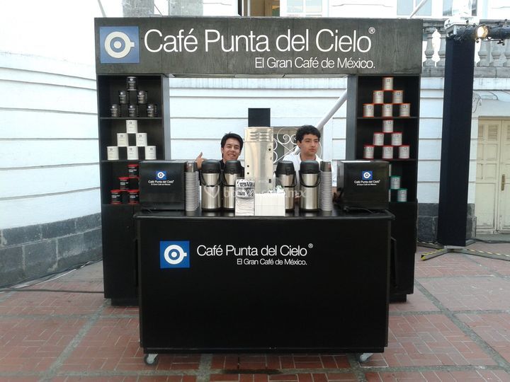 Servicio en bautizos de Café Punta del Cielo Fotos