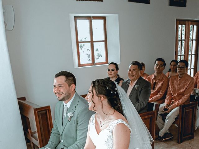 La boda de Ángel y Frida en Playa del Carmen, Quintana Roo 17