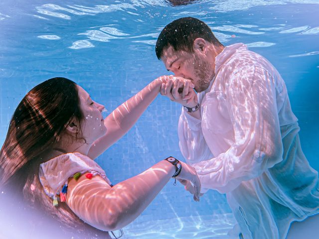 La boda de Ángel y Frida en Playa del Carmen, Quintana Roo 41