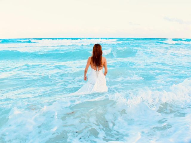 La boda de Jason y Carolina en Cancún, Quintana Roo 10