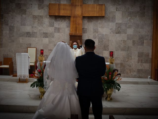 La boda de Christian y Mariana en Chimalhuacán, Estado México 8