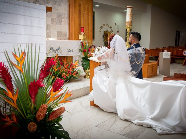 La boda de Christian y Mariana en Chimalhuacán, Estado México 10