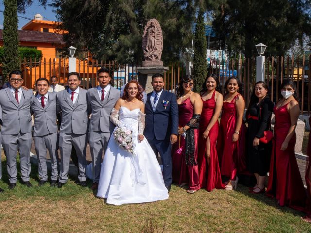 La boda de Christian y Mariana en Chimalhuacán, Estado México 39