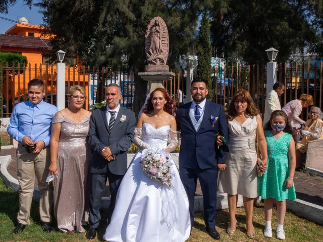 La boda de Christian y Mariana en Chimalhuacán, Estado México 40