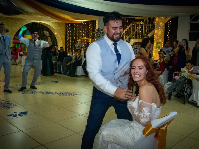 La boda de Christian y Mariana en Chimalhuacán, Estado México 48