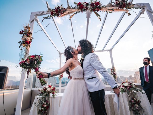 La boda de David y Liza en Santa Fe, Ciudad de México 64