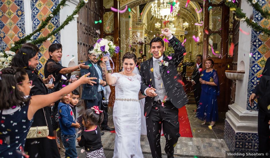 La boda de Osvaldo y Chantal en San Andrés Cholula, Puebla