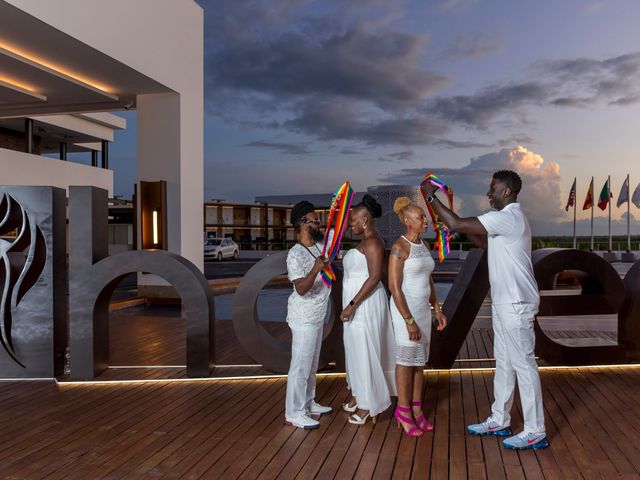 La boda de Ife y Michelle en Cancún, Quintana Roo 3