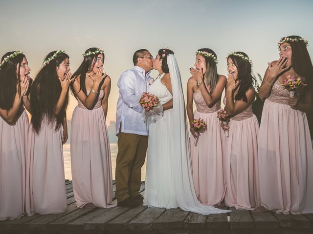 La boda de Rhul y Cynthia en Isla Mujeres, Quintana Roo 29