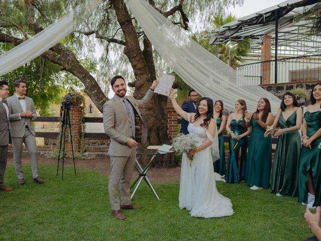 La boda de Gus y Angie en San Andrés Cholula, Puebla 23