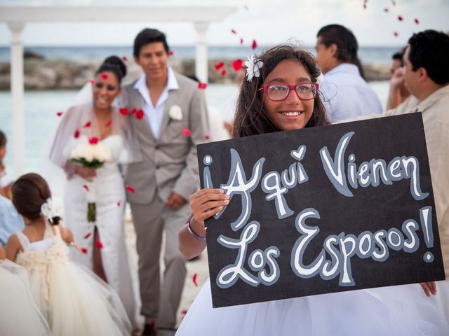 La boda de Sergio y Yirel en Cancún, Quintana Roo 15