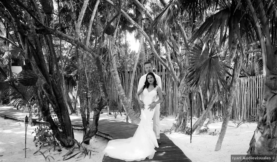 La boda de Adrian y Raquel en Tulum, Quintana Roo