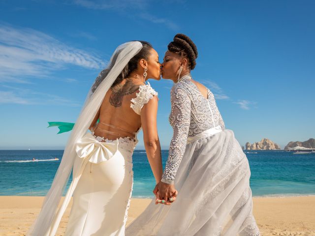 La boda de Tabatha y Camelia en Los Cabos, Baja California Sur 34